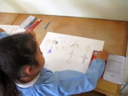 卒園アルバム制作中📚