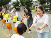 運動会の親子ダンスを練習しました🌞